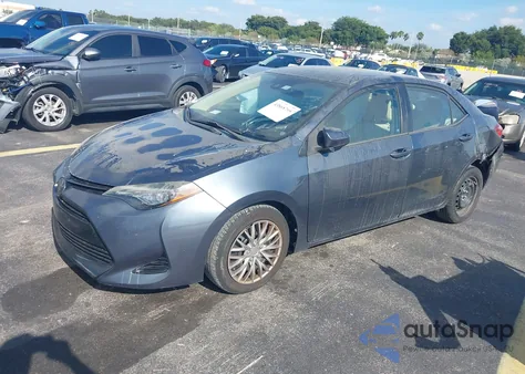 2018 Toyota Corolla Le из США, поврежденный, VIN 2T1BURHE7JC005382